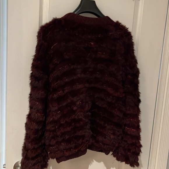 Genuine rabbit fur jacket - Picture 2 of 6